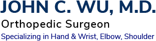 John C. Wu, M.d. - orthopedic Surgeon - Specializing in Hand & Wrist, Elbow, Shoulder